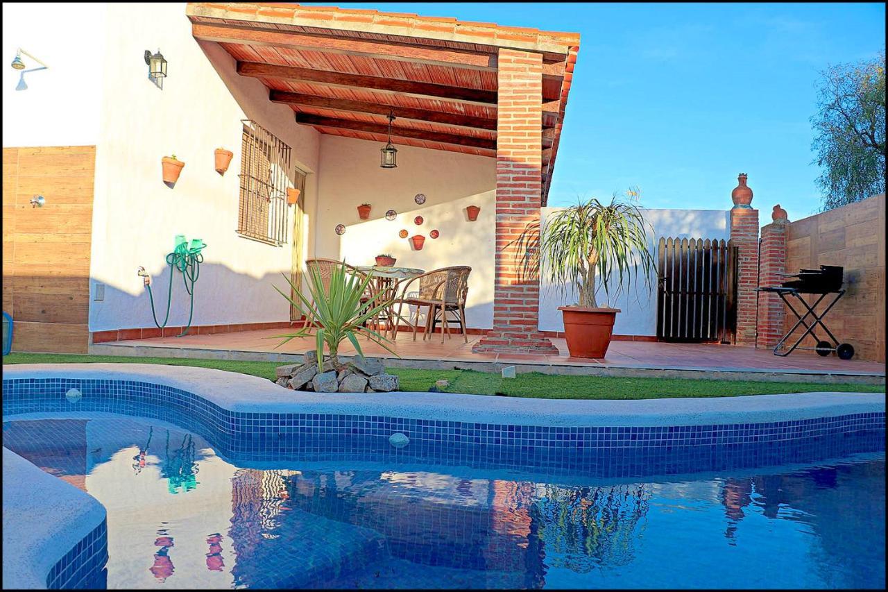 Acogedor chalet con piscina Conil De La Frontera Buitenkant foto